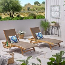 Wayfair wicker chaise discount lounge